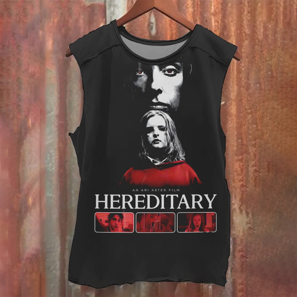 Unisex Casual Hereditary Movie Printed Tank Top