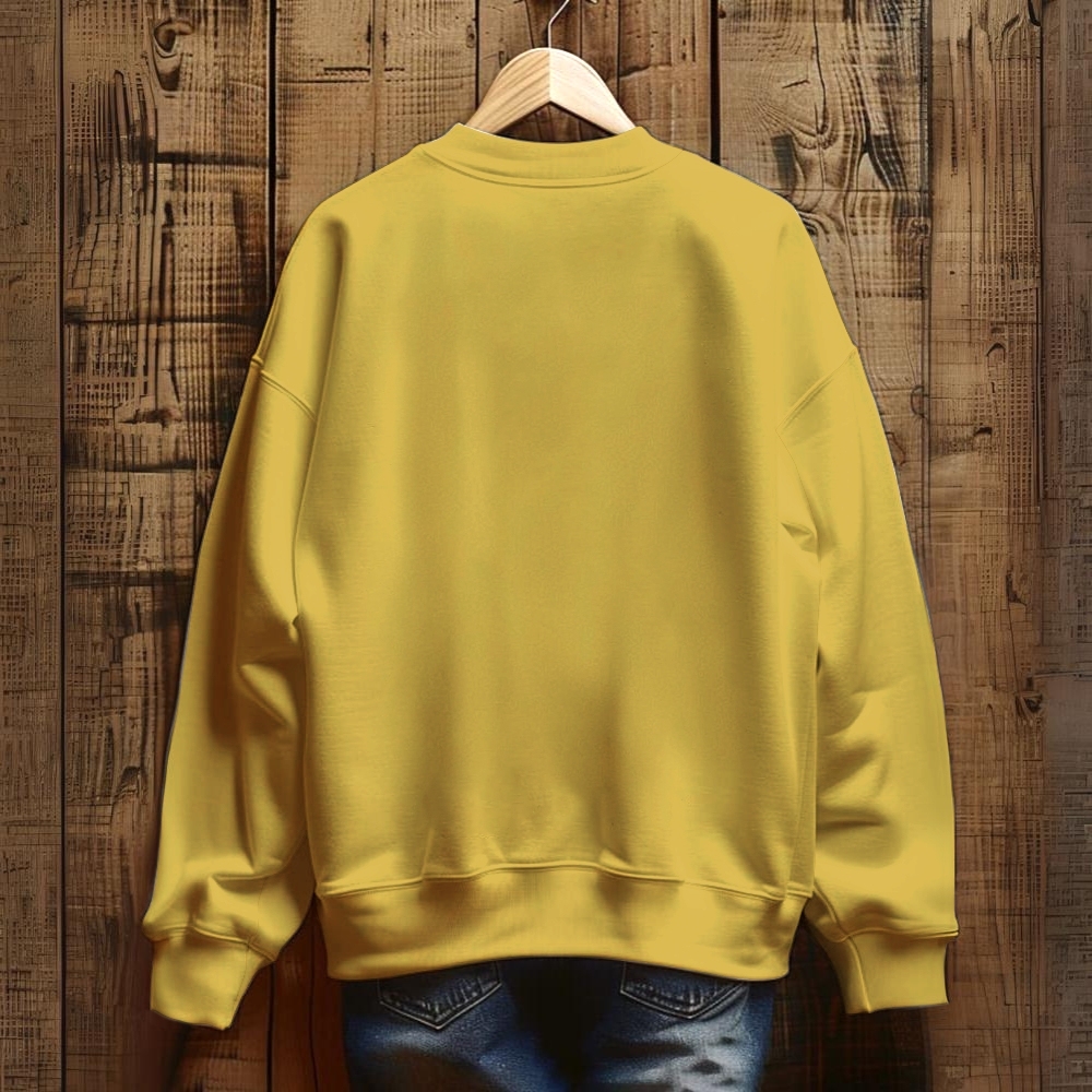 Unisex Camp Crystal Lake Print Crew Neck Casual Sweatshirt