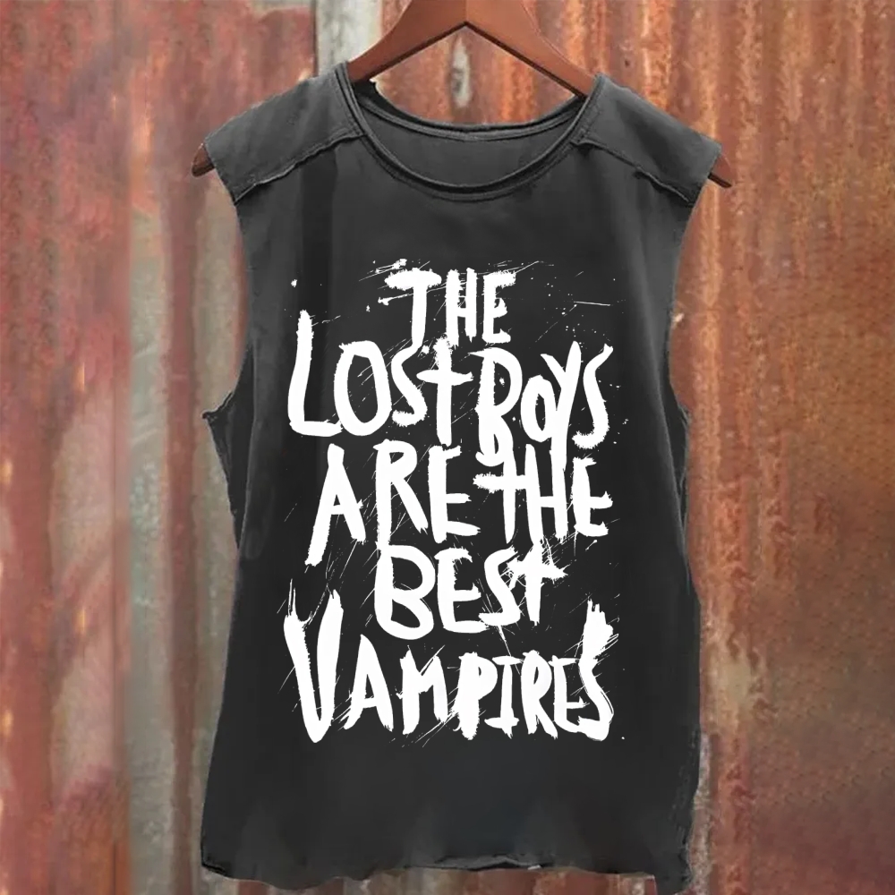 Unisex Vintage Washed THE LOST BOYS TEE Tank Top
