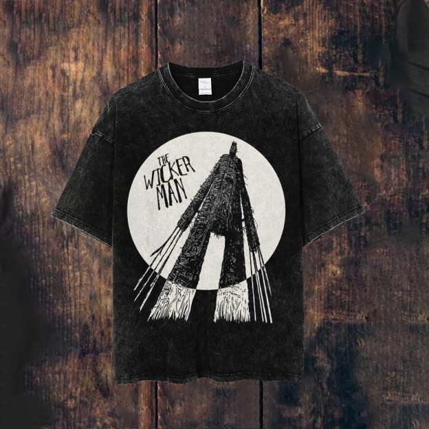 Unisex Washed The Wicker Man T-shirt