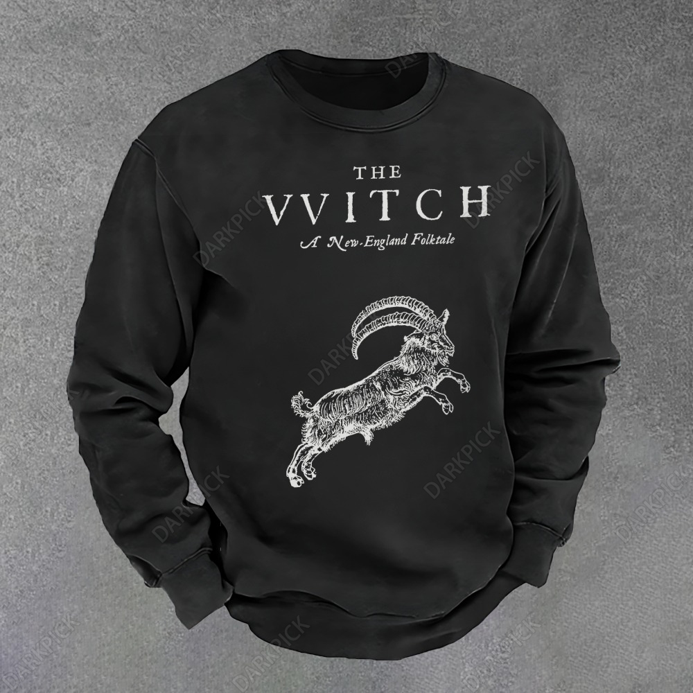 Unisex Vintage The Witch   Sweatshirt