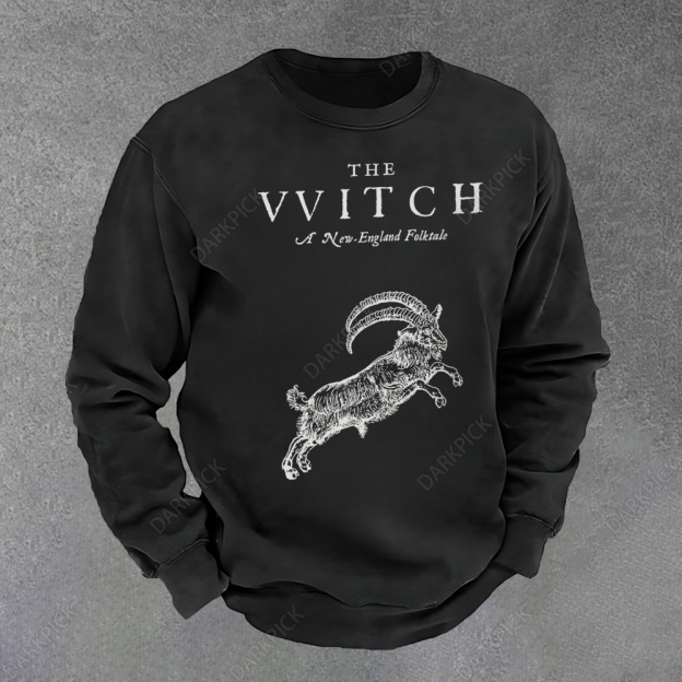Unisex Vintage The Witch   Sweatshirt