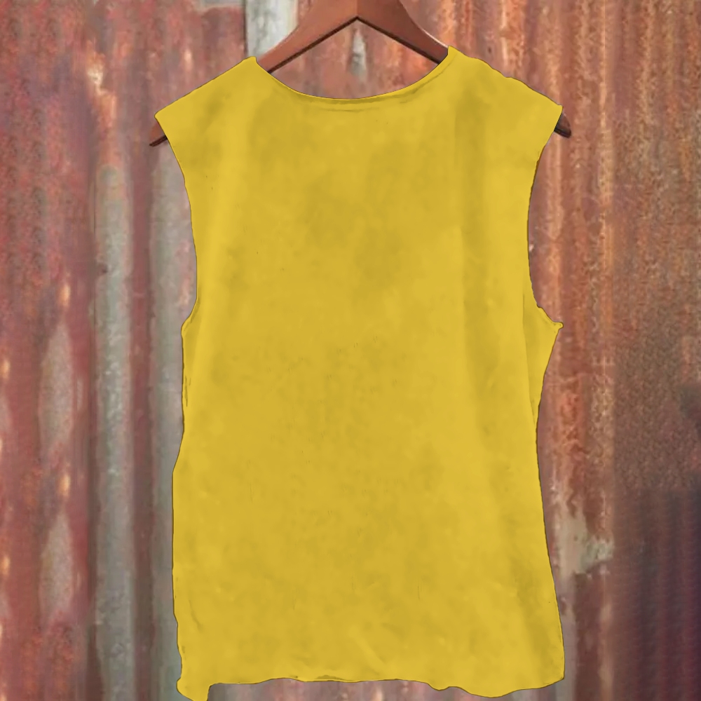 Unisex Casual Printed Illustration Black Cat Tank Top