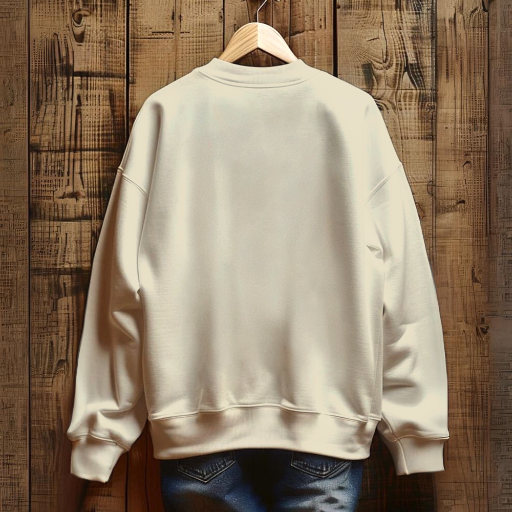 Unisex Black Lucky Cat Sweatshirt