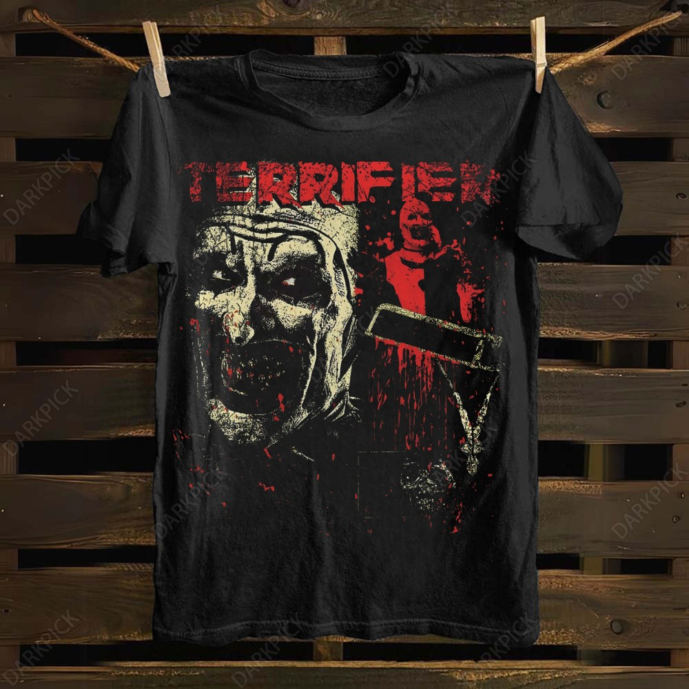 Unisex cotton Terrifier Poster T-shirt