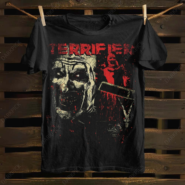 Unisex cotton Terrifier Poster T-shirt