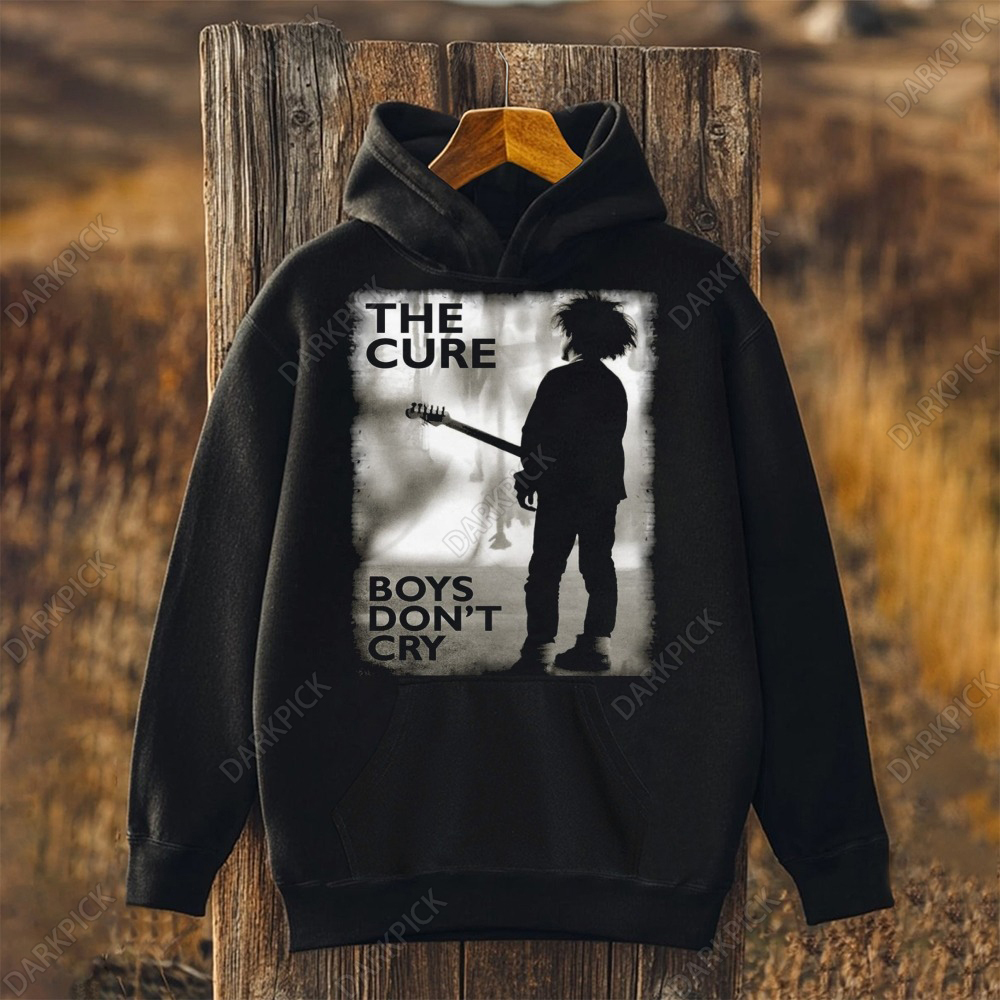 Unisex The Cure Printed Long Sleeve Hoodie