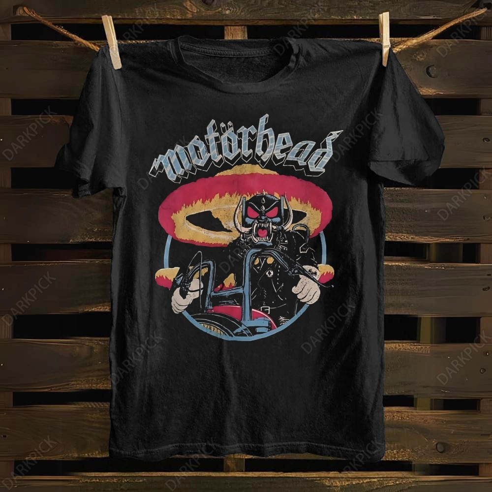 Unisex cotton Motorhead Heavy Metal Band T-shirt