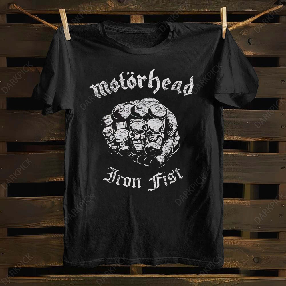 Unisex cotton Motorhead Heavy Metal Band T-shirt
