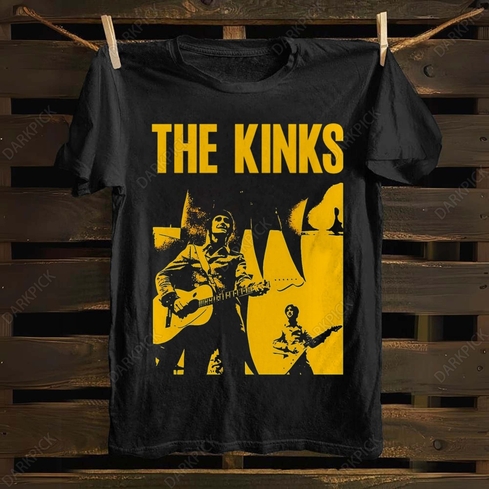 Unisex cotton The Kinks  T-shirt