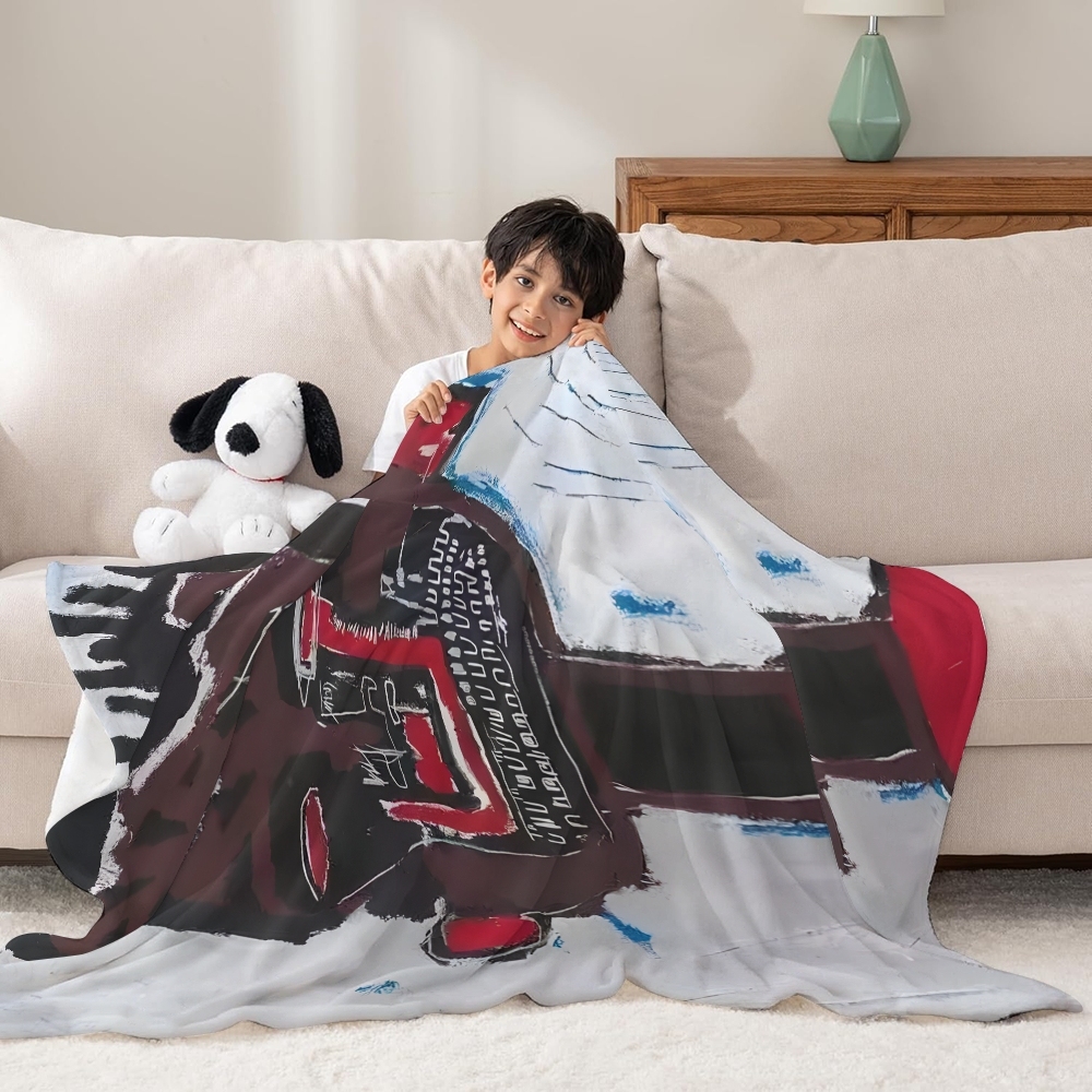 Artistic Graffiti Blanket