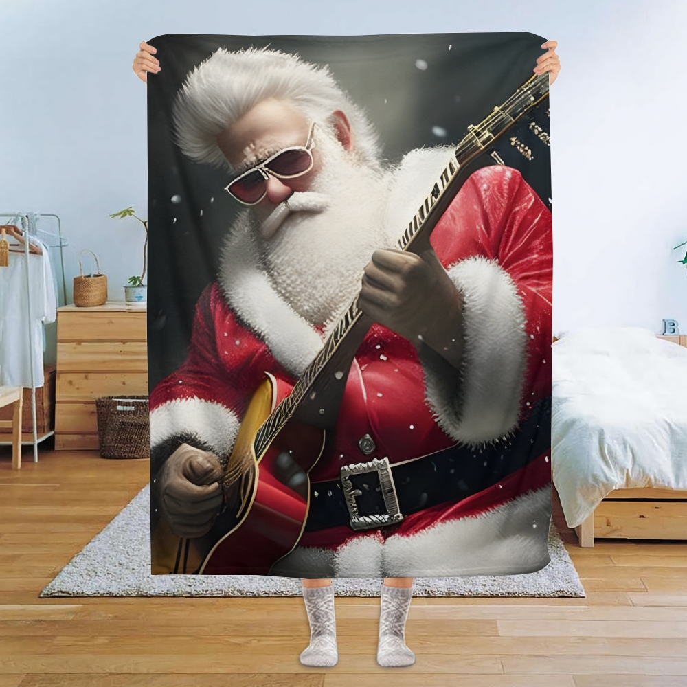 Santa Flannel Blanket