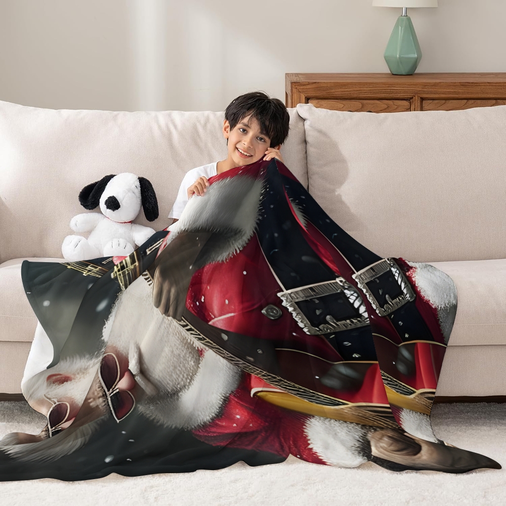 Santa Flannel Blanket