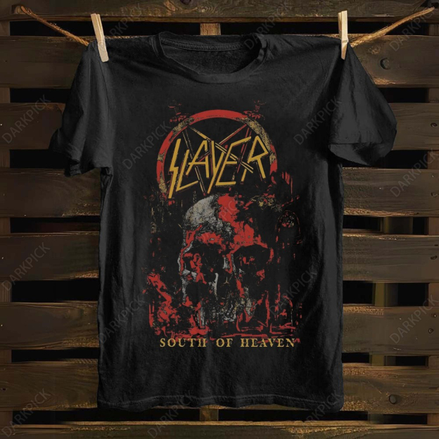 Unisex cotton Slayer Band T-shirt