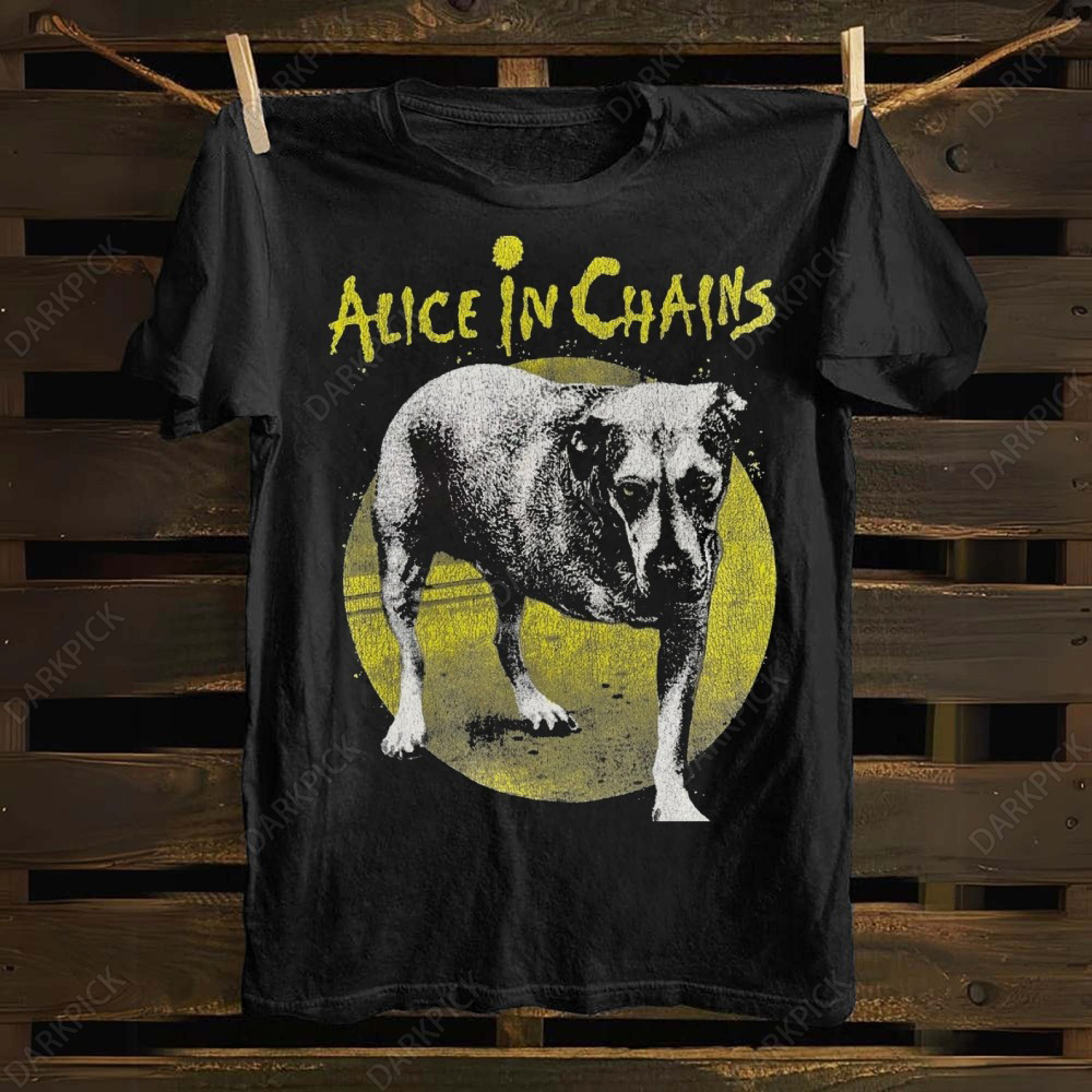 Unisex cotton Alice In Chains Band T-shirt