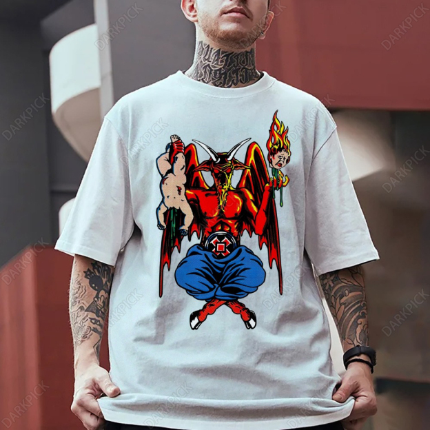 Skateboards Satan Devil Hell T-SHIRT
