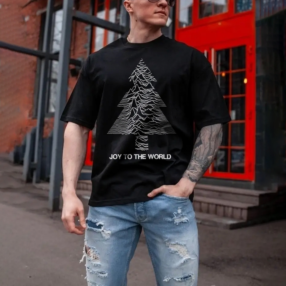 Joy Division to the world chritsmats tree T-shirt