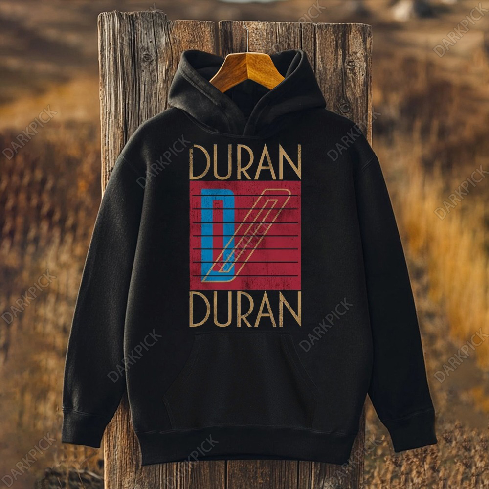Unisex Printed Duran Duran Band Long Sleeve Hoodie