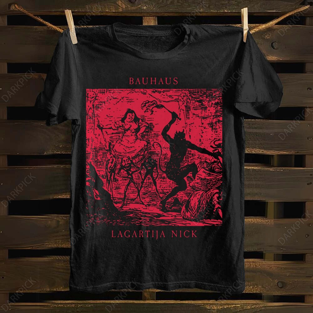 Unisex cotton Bauhaus Rock Band T-shirt