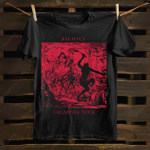 Unisex cotton Bauhaus Rock Band T-shirt