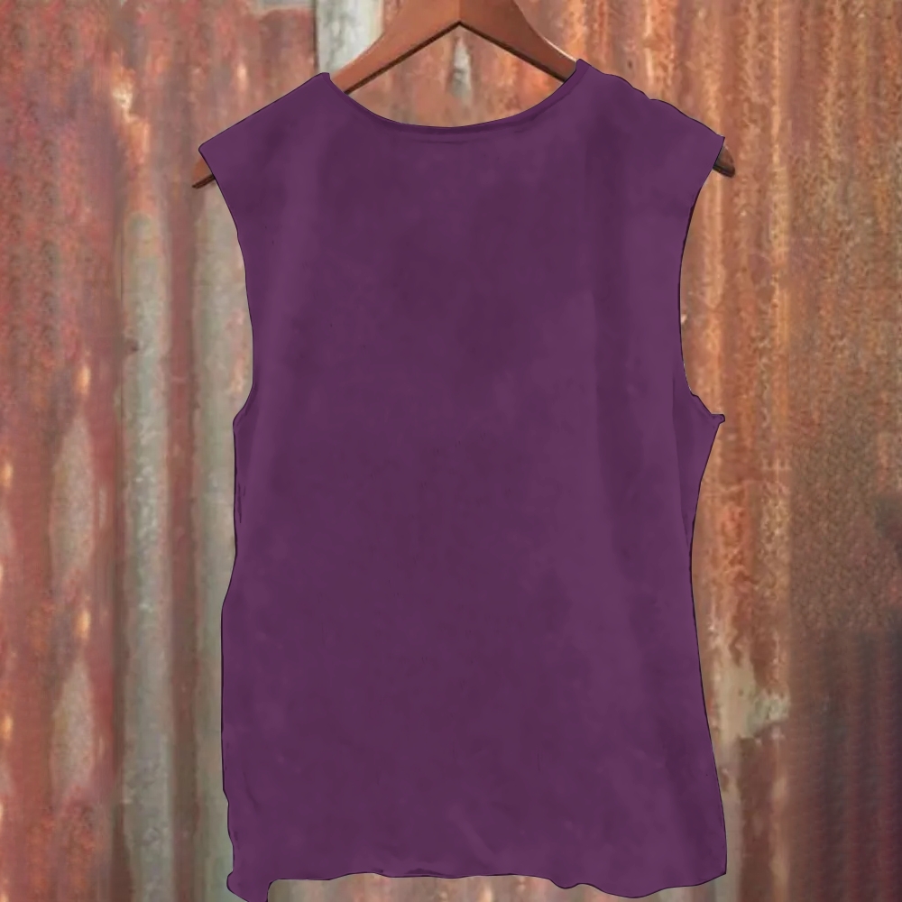 Unisex Casual The Exorcist In Disney Animation Style Printed Tank Top