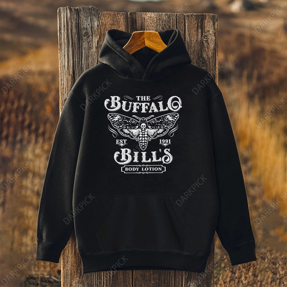 Unisex Buffalo Bills Body Lotion Printed Long Sleeve Hoodie