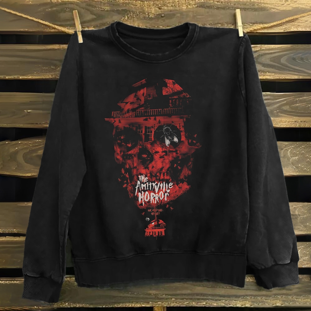 Unisex Cotton The Amityville Horror Movie Sweatshirt