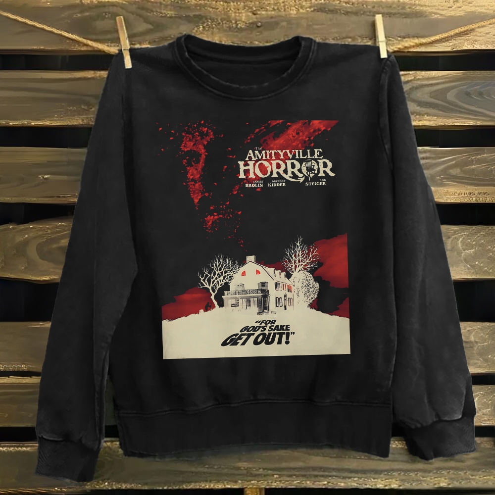 Unisex Cotton The Amityville Horror Movie Sweatshirt