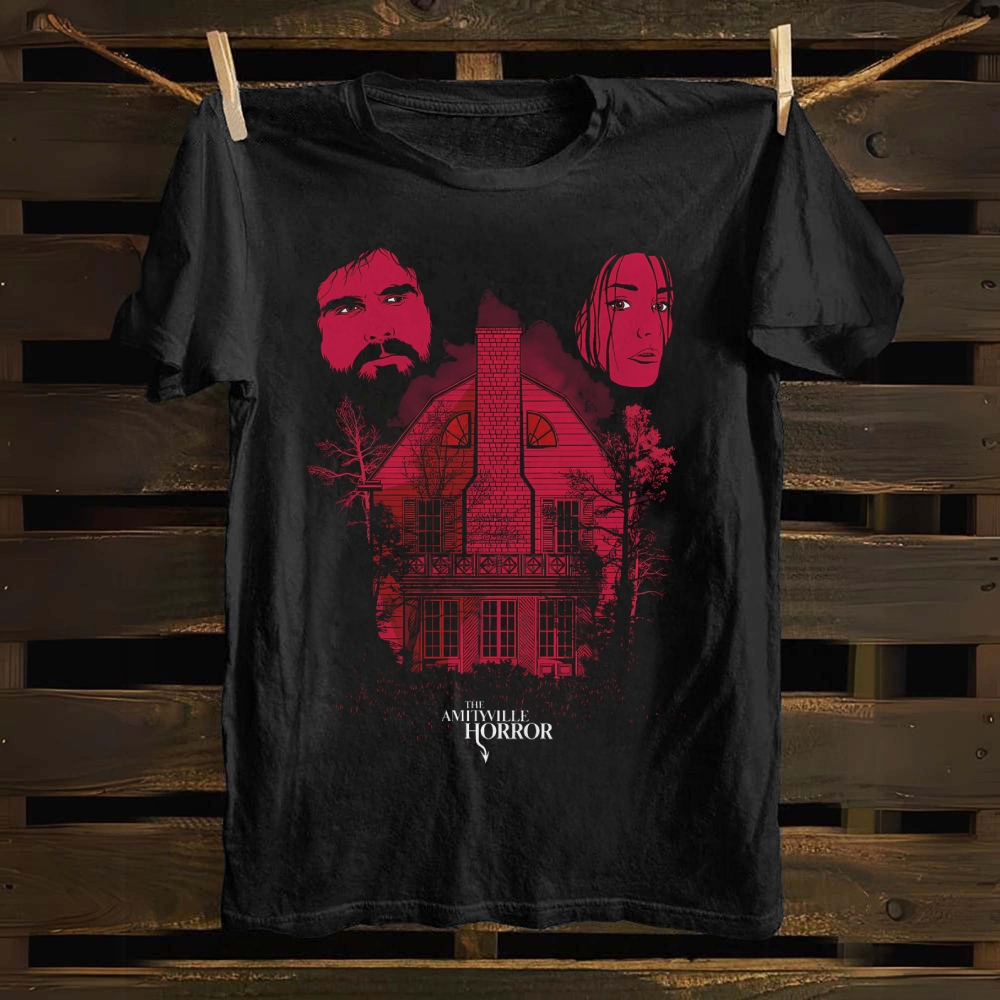 Unisex cotton The Amityville Horror Movie T-shirt