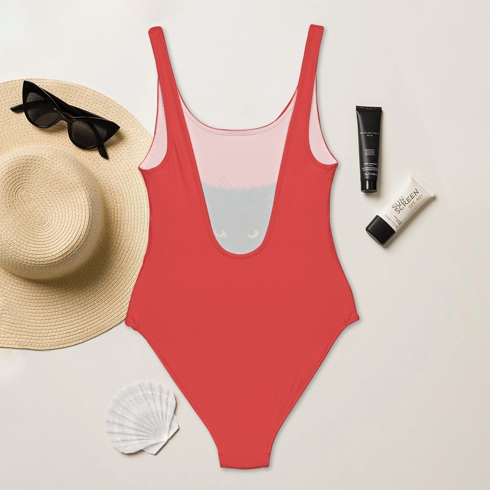 The Vampires Wife Cat one piece swimsuit