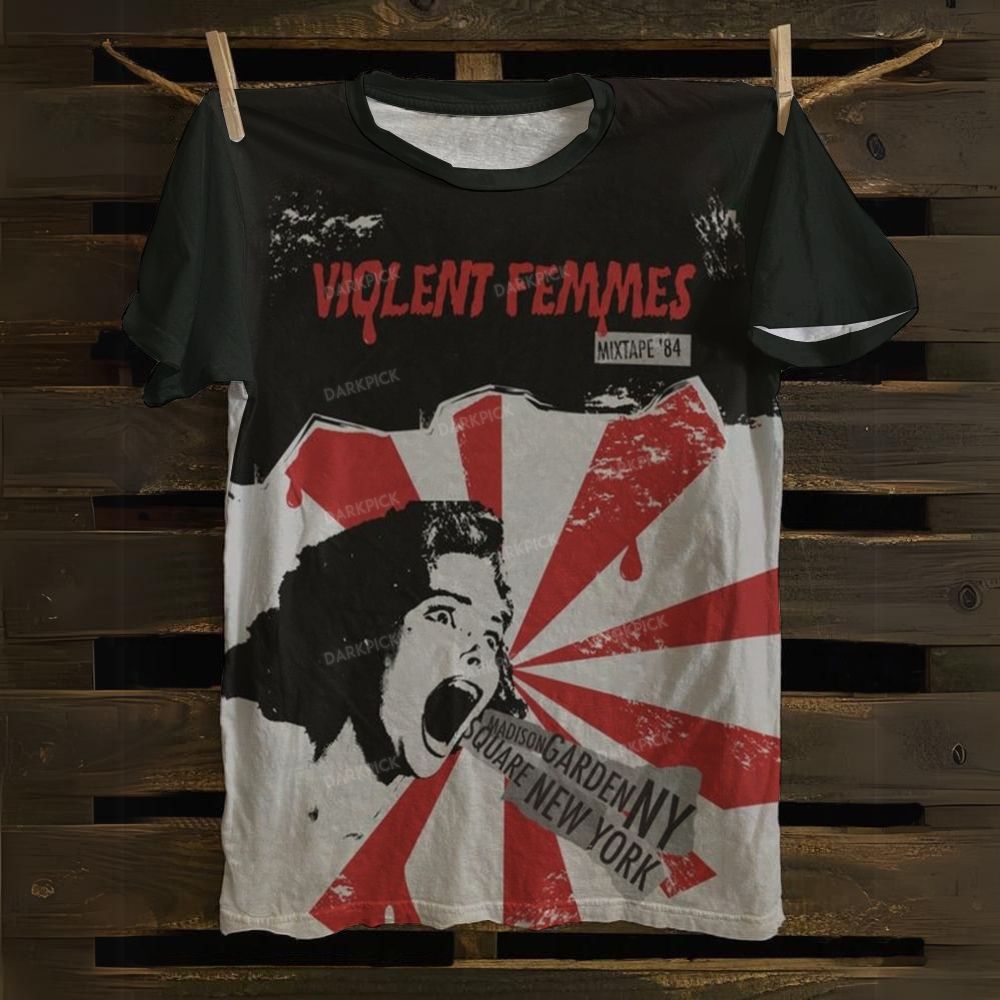 Unisex Violent Femmes Punk Band T-Shirt
