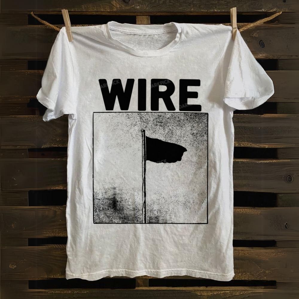 Unisex Wire - Pink Flag Music T-Shirt
