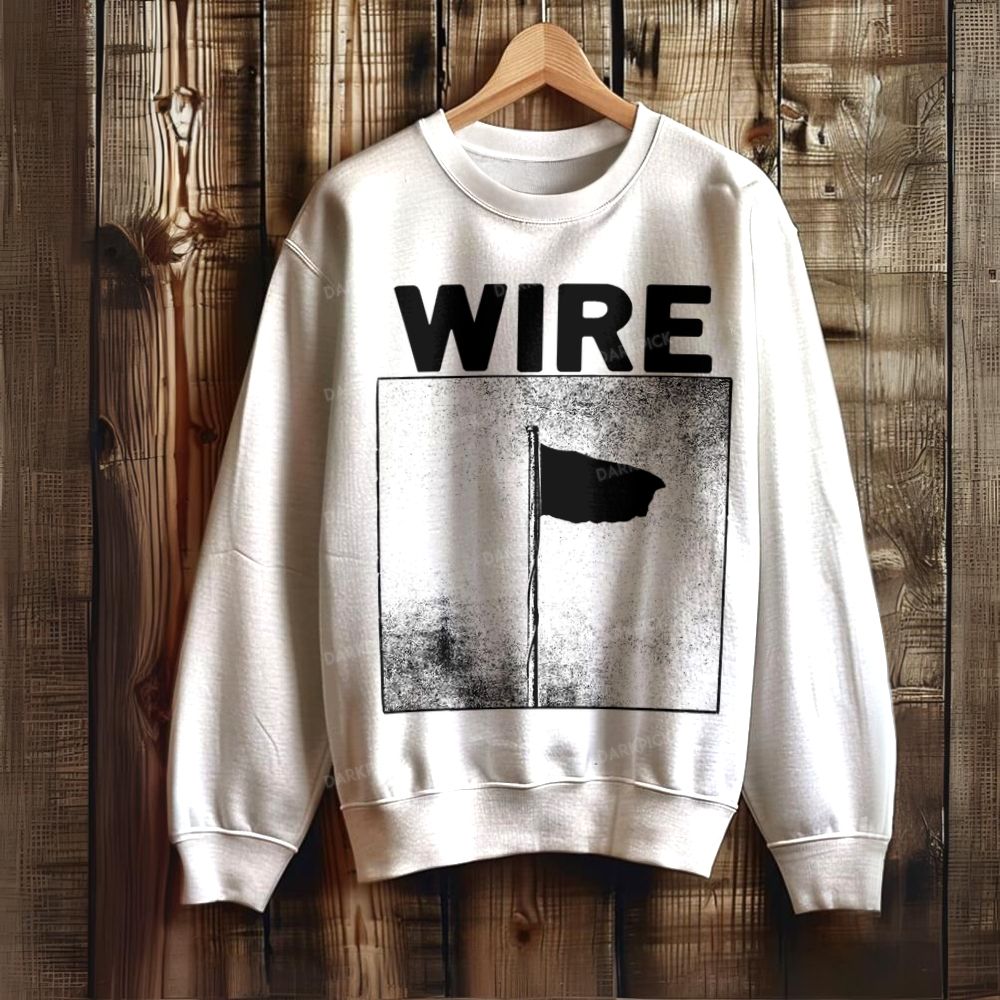 Unisex Wire - Pink Flag Music Sweatshirt