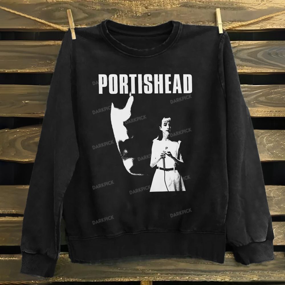 Unisex Cotton Portishead Singer Sweatshirt