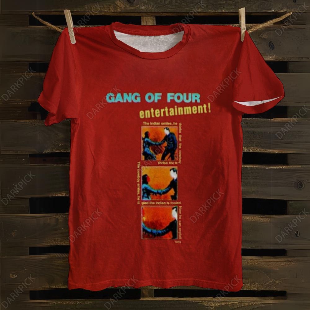 Unisex Gang Of Four Punk Band T-Shirt