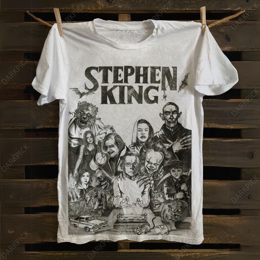 Unisex Stephen King Celebrities T-Shirt