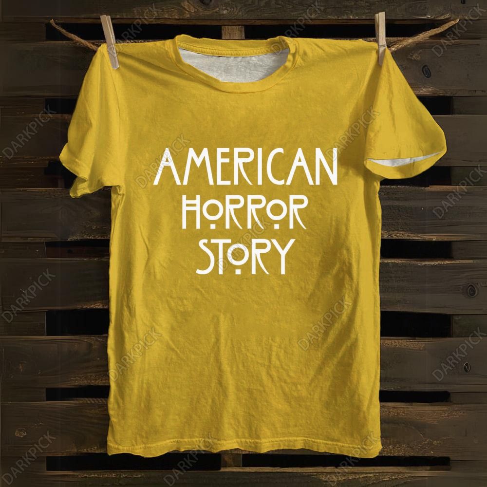 Unisex cotton American Horror Story Horror TV Series  T-shirt