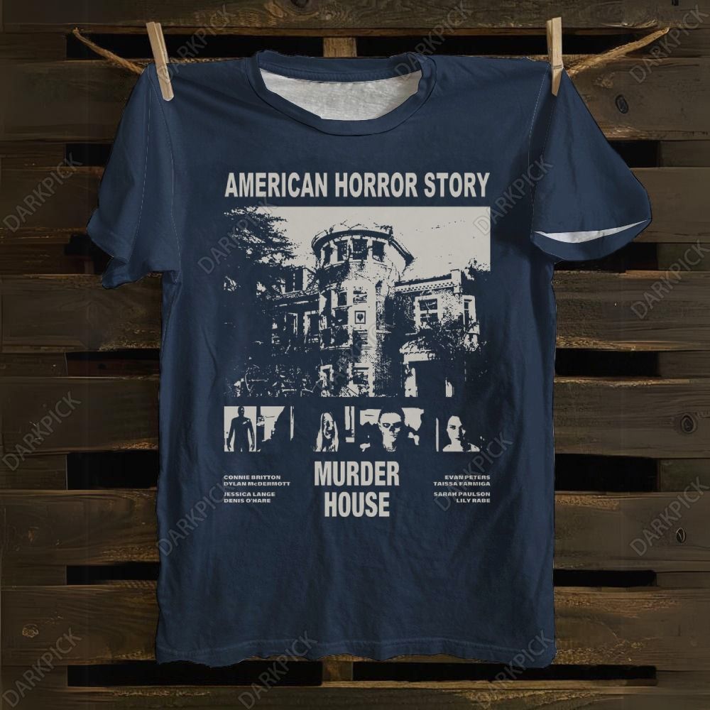 Unisex cotton American Horror Story Horror TV Series T-shirt