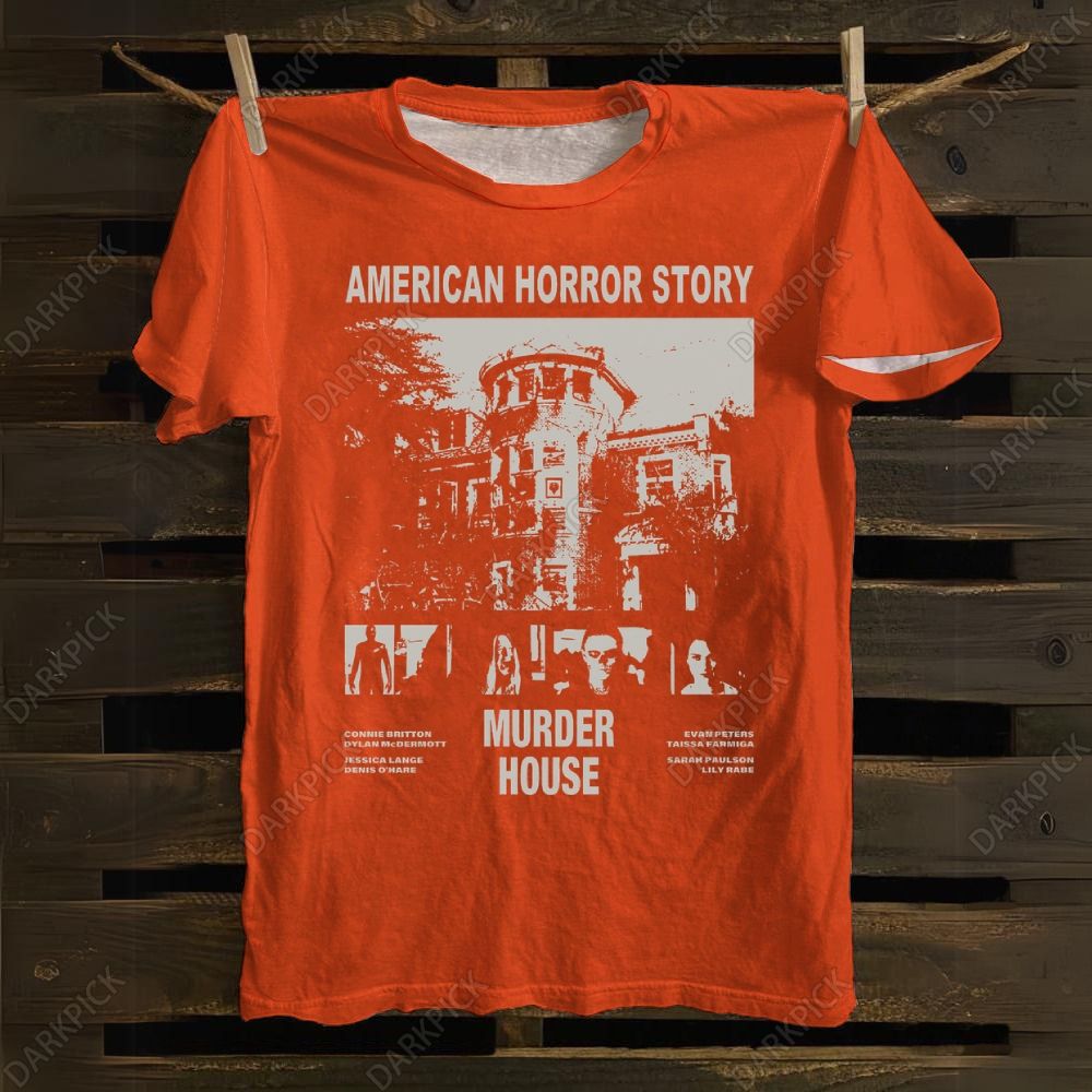Unisex cotton American Horror Story Horror TV Series T-shirt