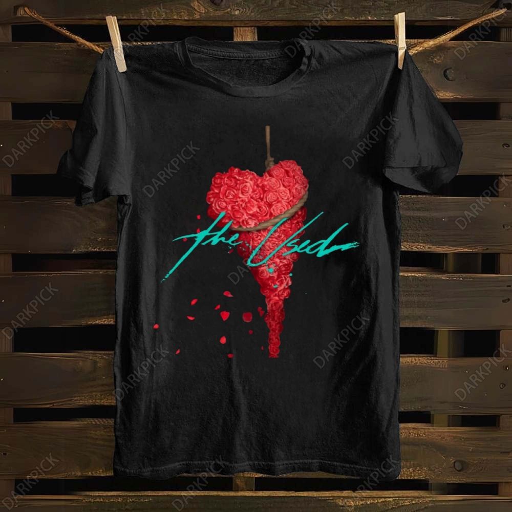 Unisex cotton The Used Rock Band T-shirt