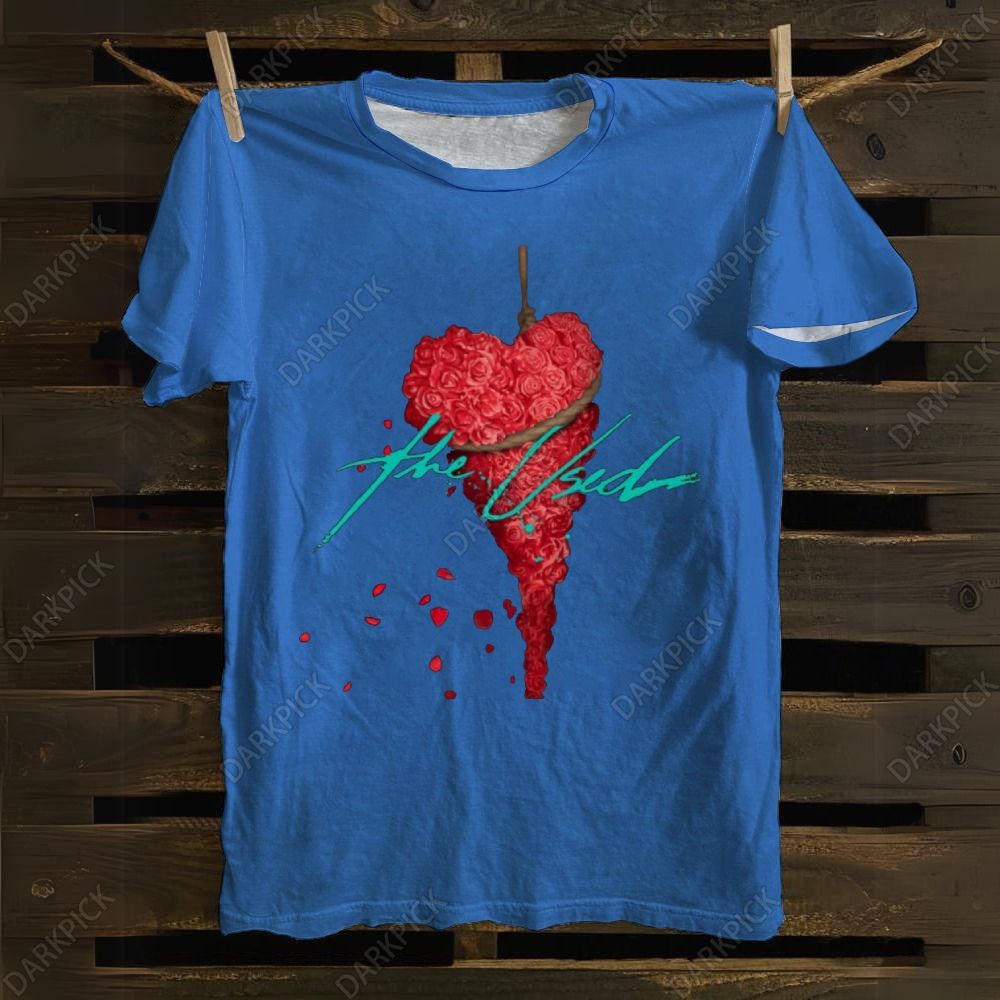 Unisex cotton The Used Rock Band T-shirt