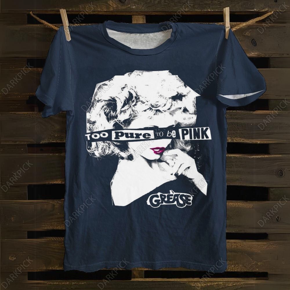 Unisex cotton Sandy Olsson - Grease Movie  T-shirt