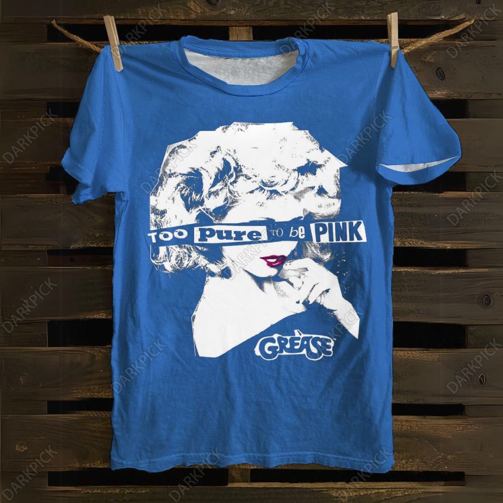 Unisex cotton Sandy Olsson - Grease Movie  T-shirt