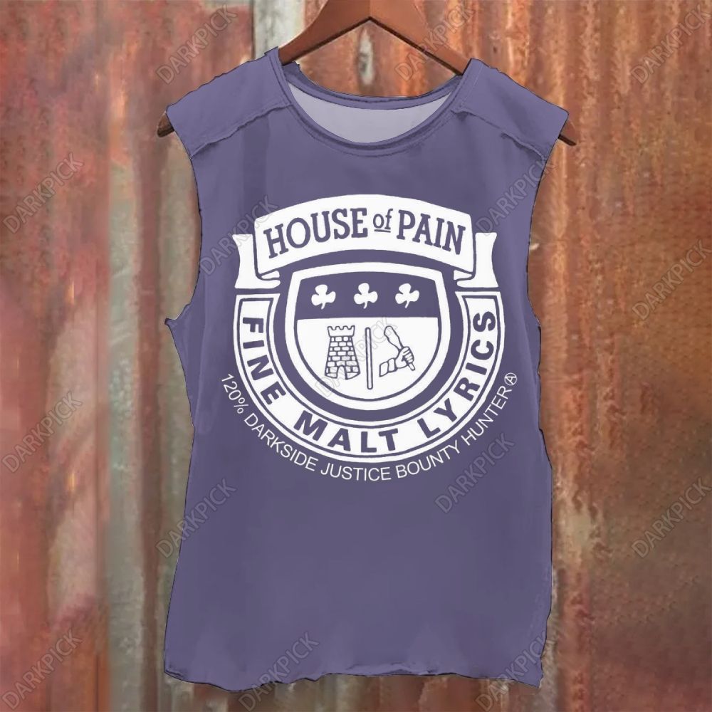 Unisex Vintage Washed House of Pain Music Tank Top