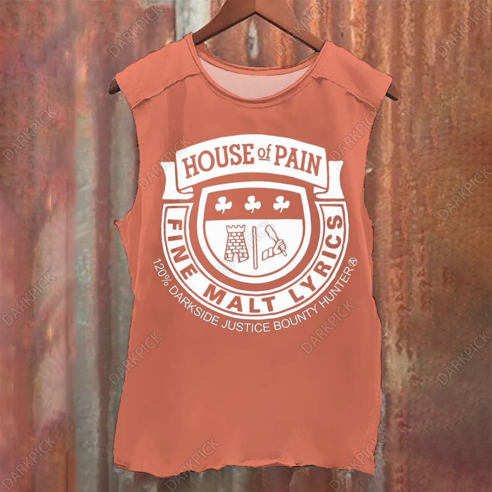Unisex Vintage Washed House of Pain Music Tank Top