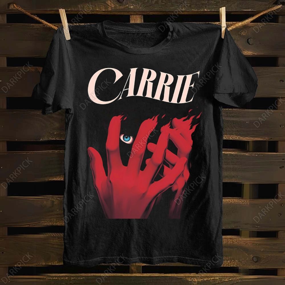 Carrie Horror Movie Cotton T-shirt