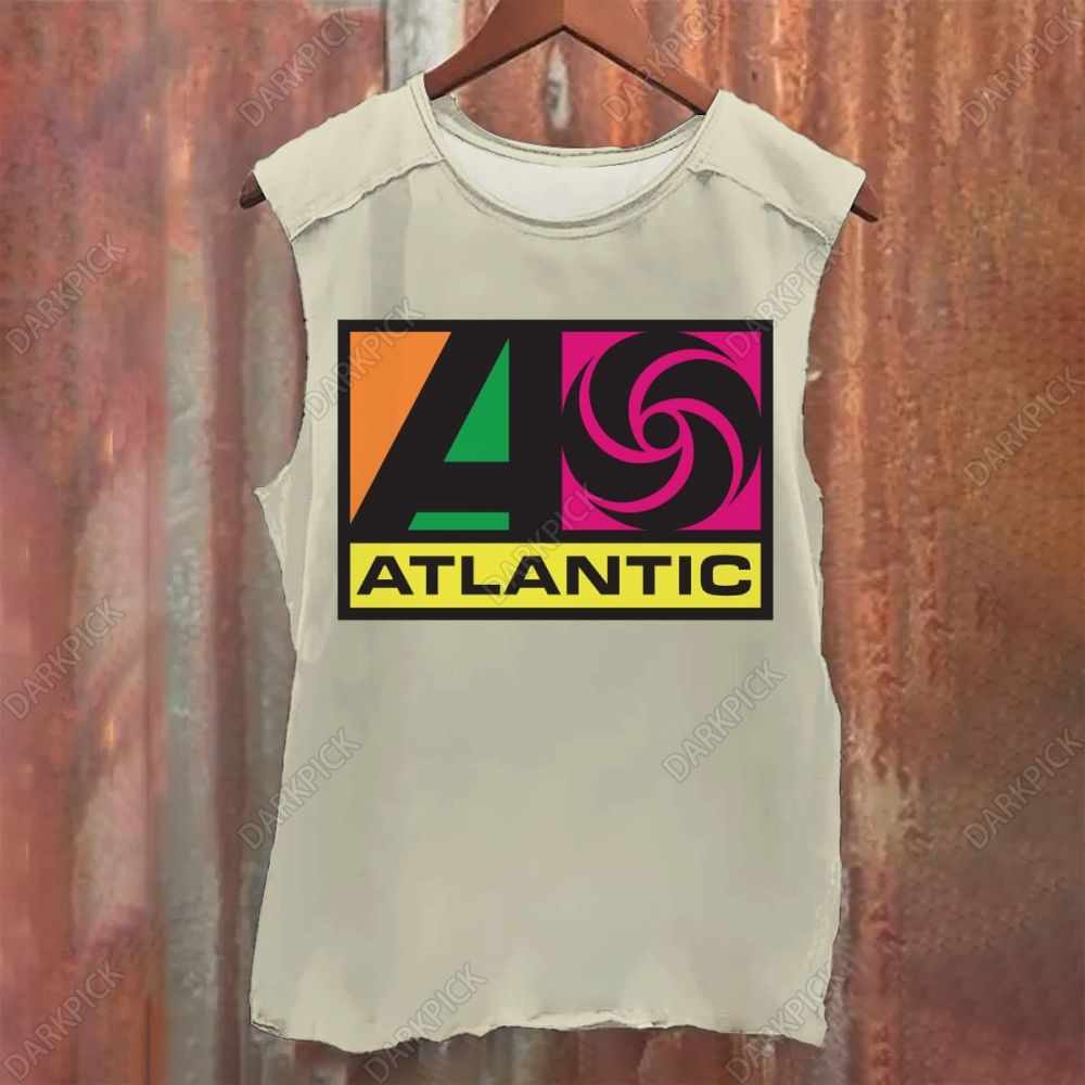 Atlantic Records Vintage Washed Tank Top