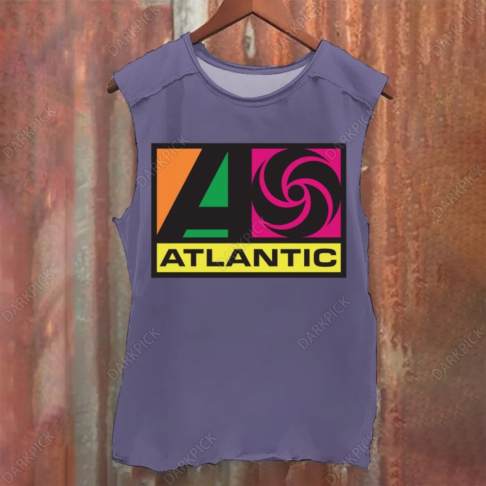 Atlantic Records Vintage Washed Tank Top