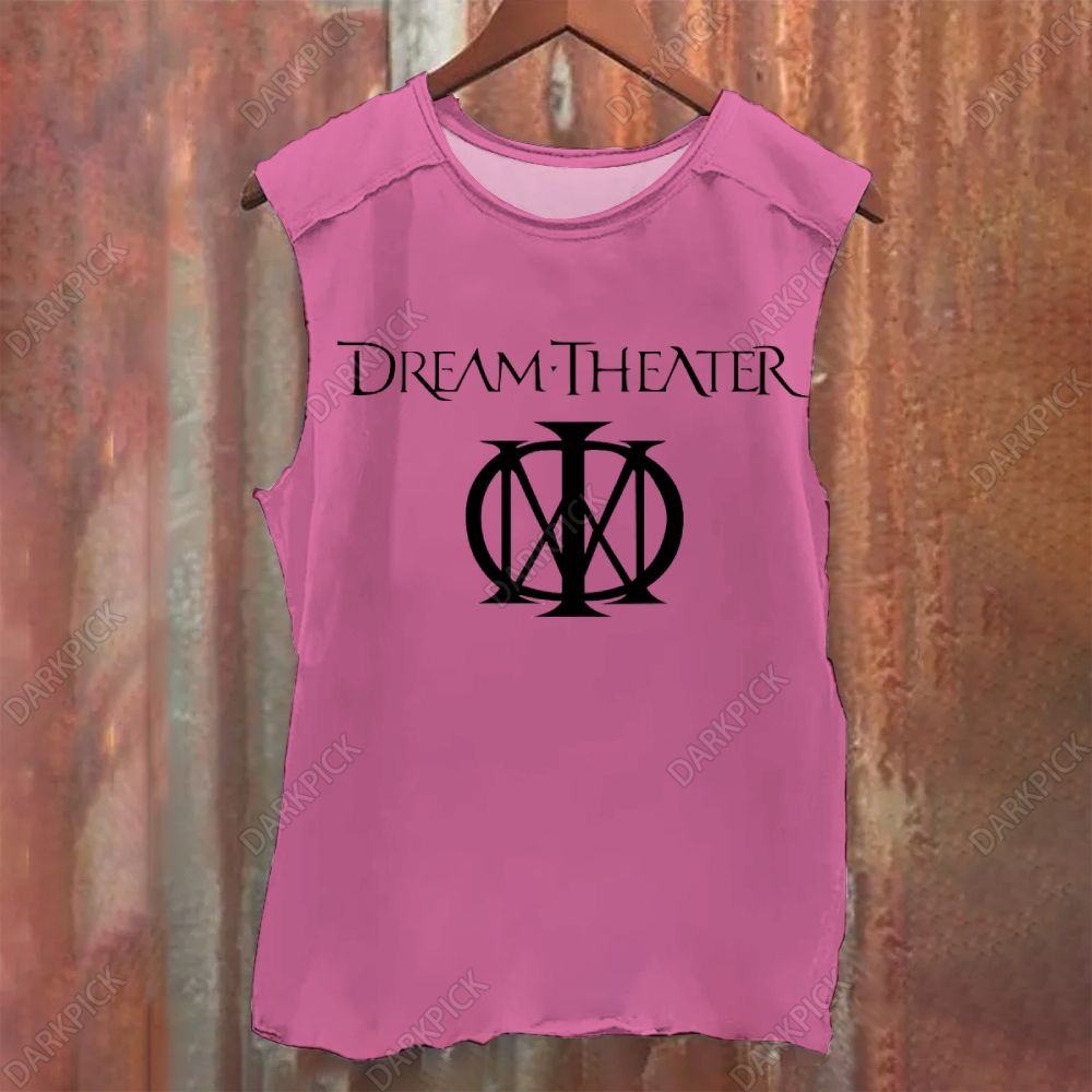 Dream Theater Rock Band Vintage Washed Tank Top