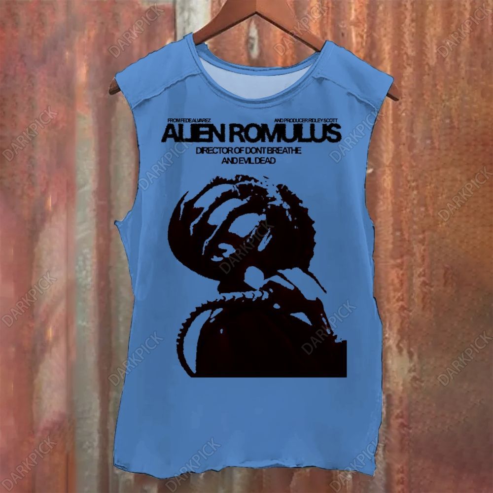 Alien: Romulus Horror Movie Vintage Washed Tank Top